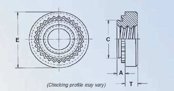 rivet nut drawings rivet nut drawings